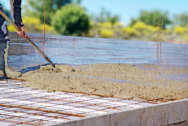 Cement Slab Laying in Burnsville