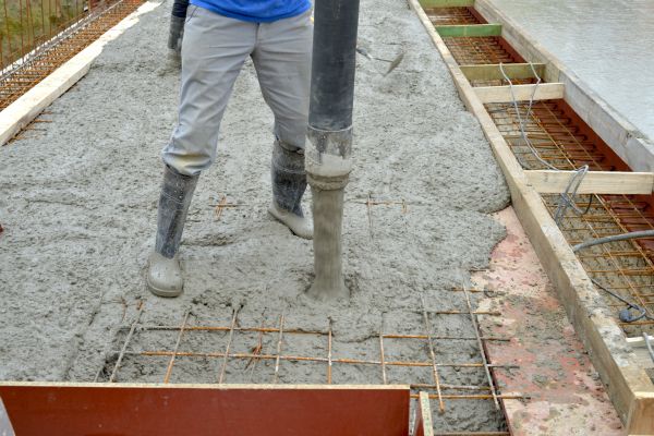 Concrete Base Construction in Burnsville