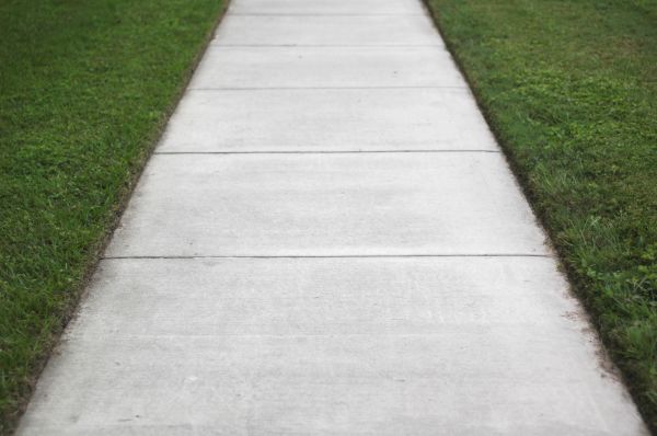 Concrete Path Installation in Burnsville