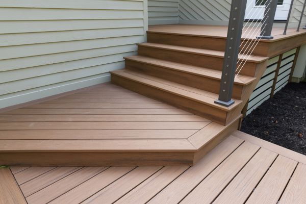 Patio Staircase Construction in Burnsville