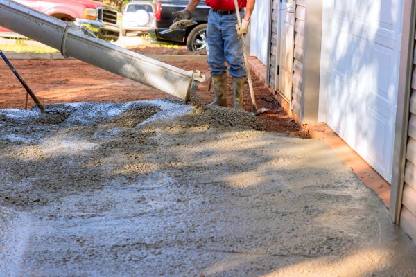 Cement Driveway Pouring in Burnsville