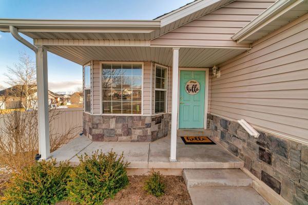 Porch Concrete Installation in Burnsville