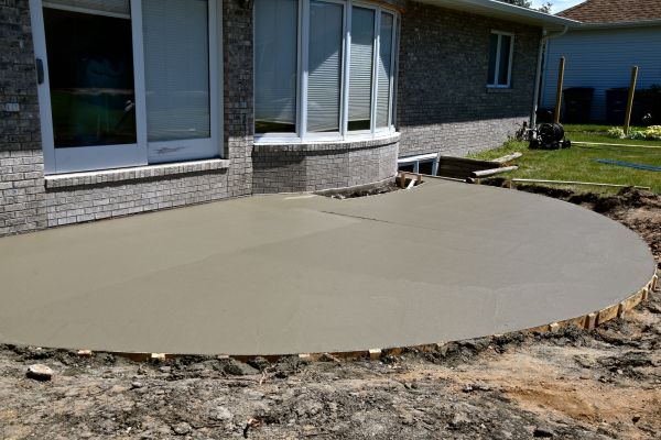 Deck Concrete Construction in Burnsville