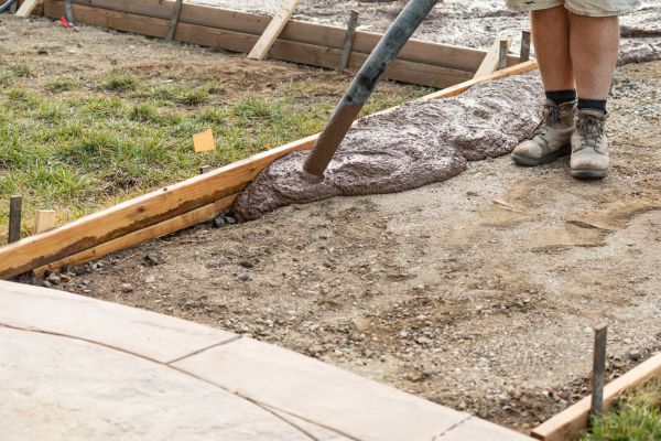 Concrete Deck Pouring in Burnsville