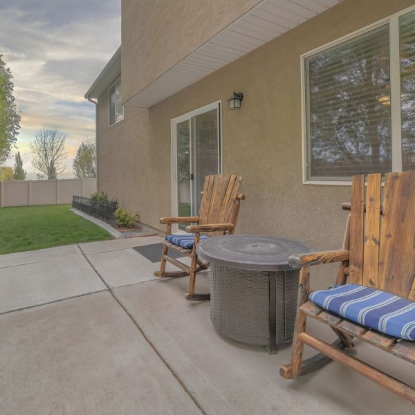 Backyard Slab Construction in Burnsville