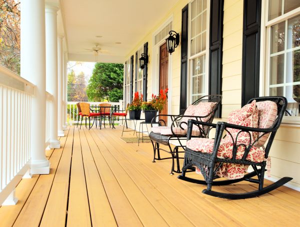 Front Porch Renovation in Burnsville