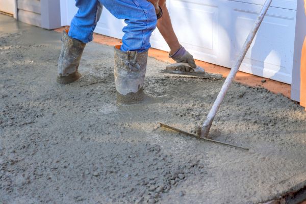 Driveway Slab Construction in Burnsville