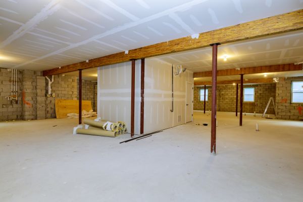 Basement Slab Installation in Burnsville