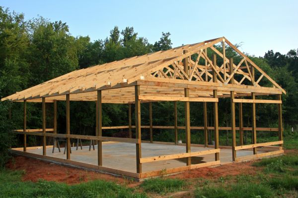 Barn Pad Installation in Burnsville