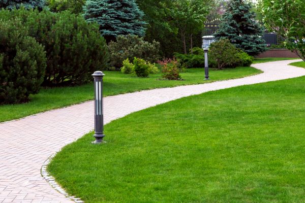 Backyard Sidewalk Installation in Burnsville